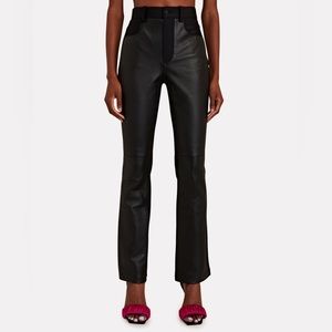 EUC Alexander Wang High-Waist Leather & Jersey Pants 6 $995
